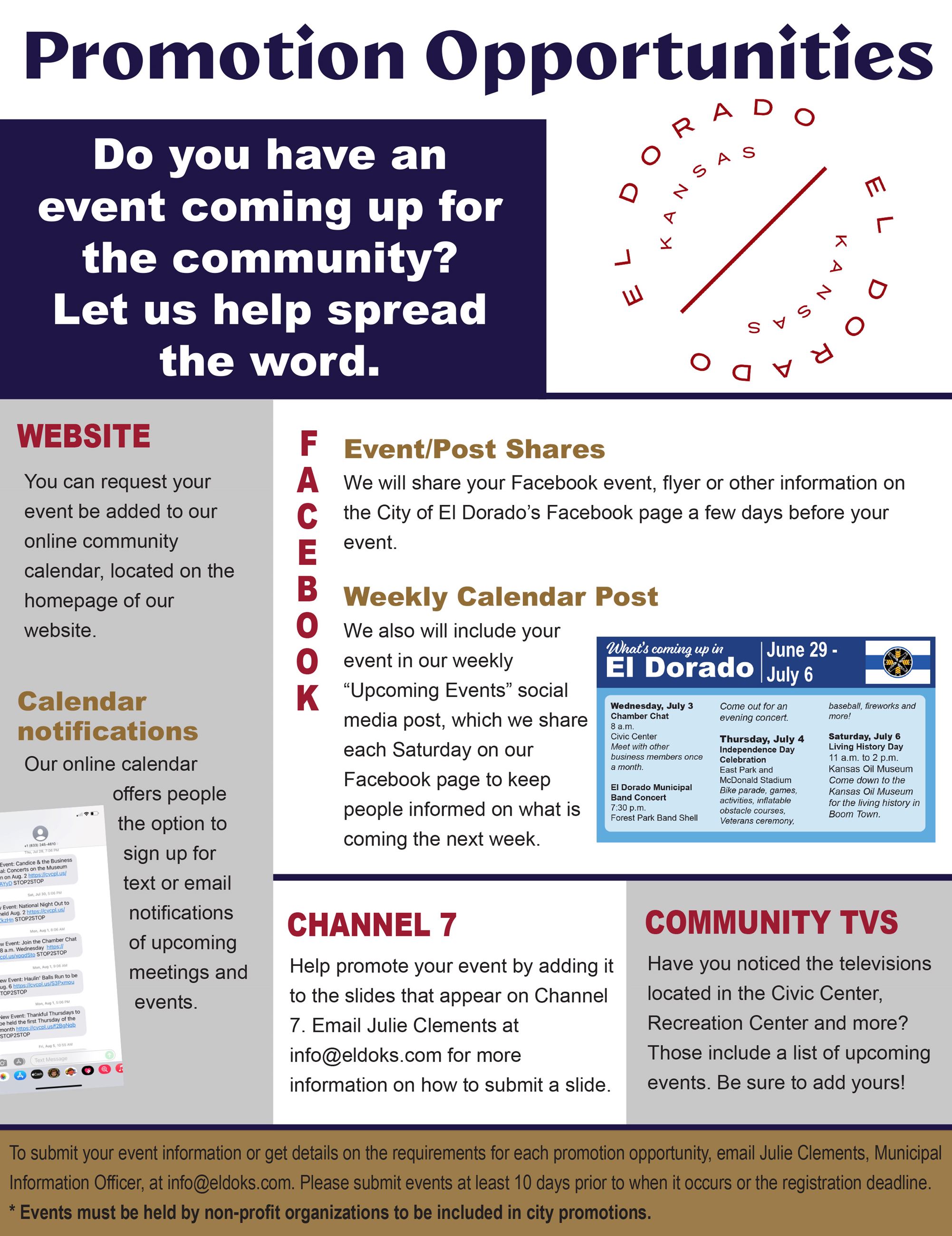 Promotion Opportunities