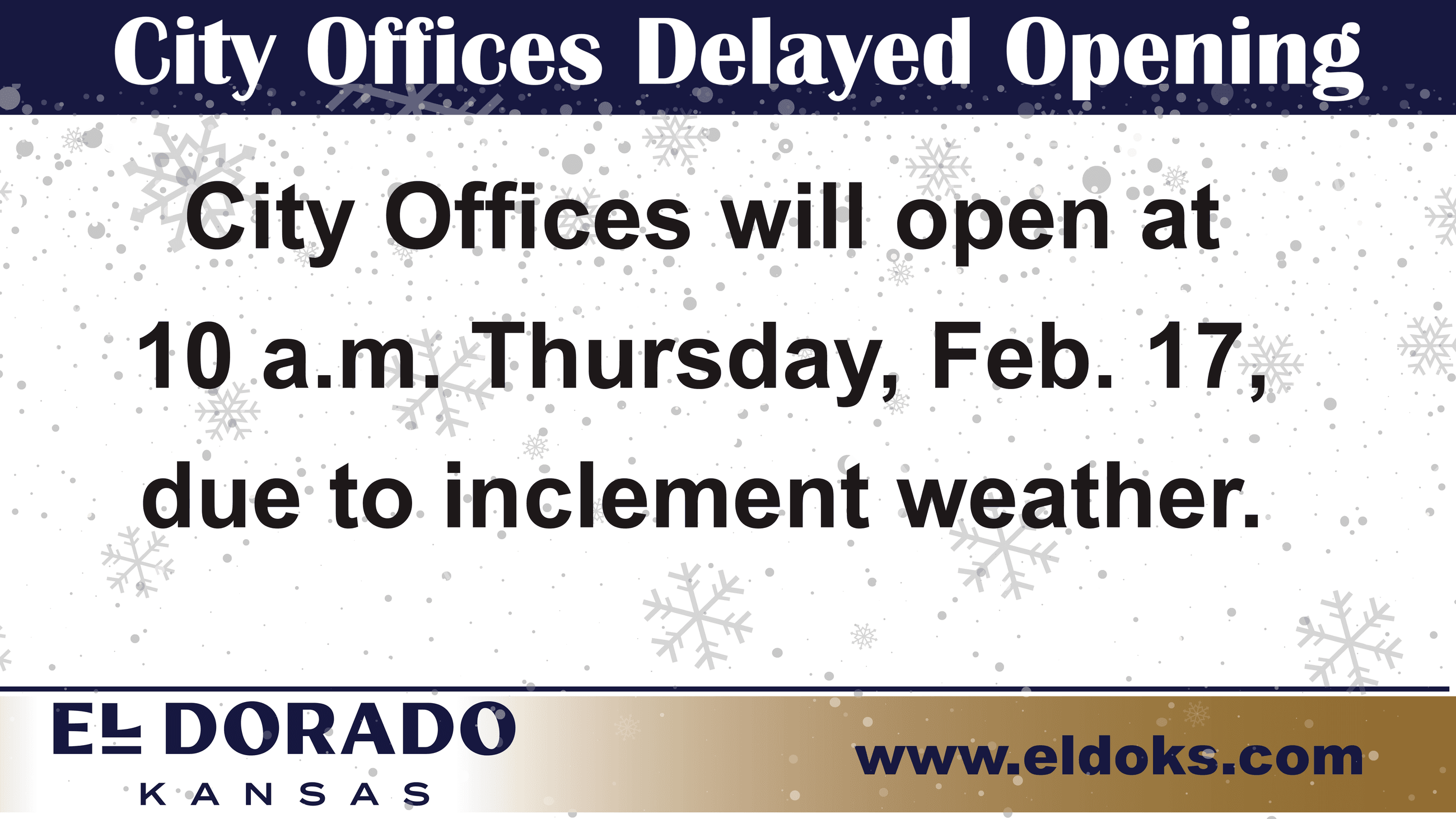 2-16-22 Opening late