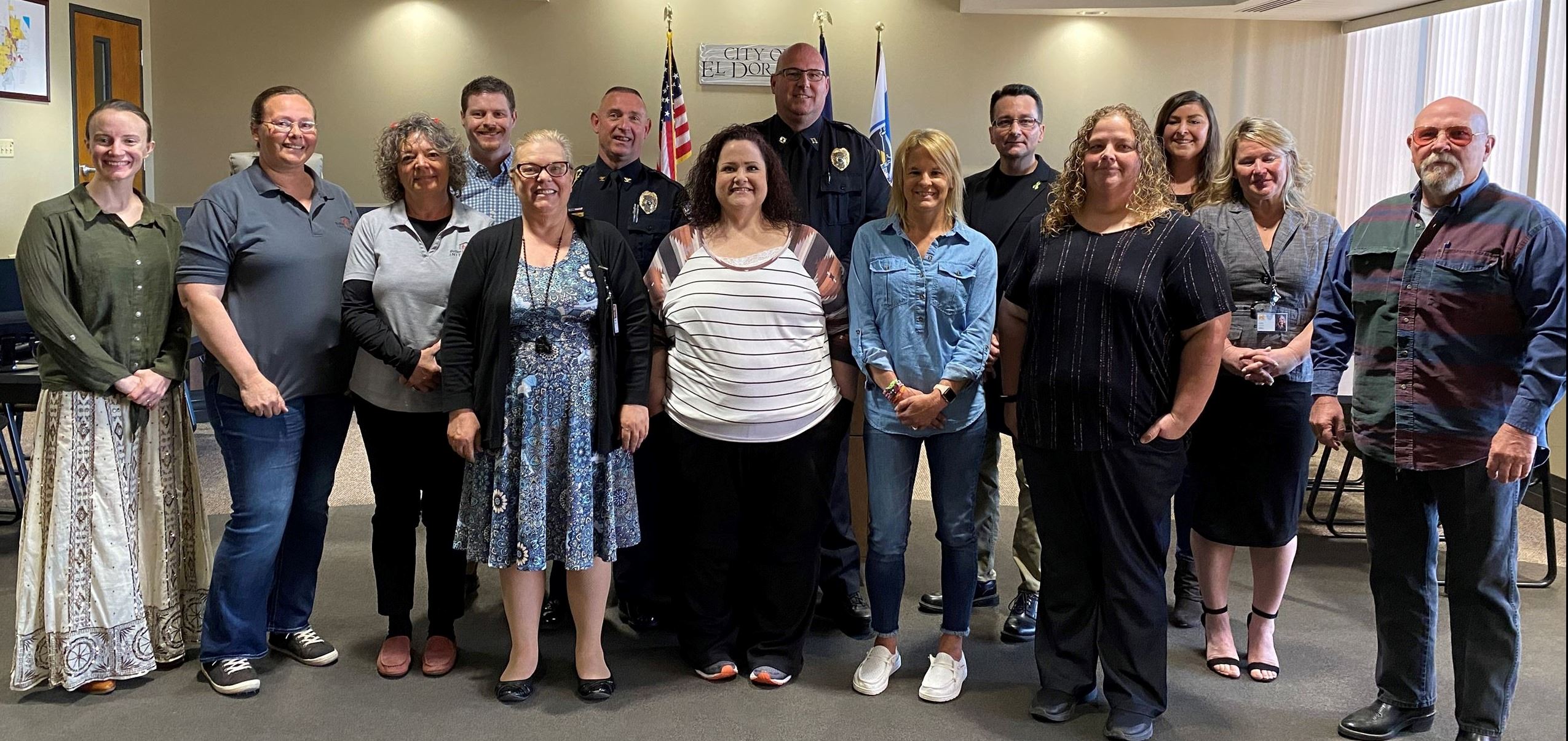 PD Press Conference group