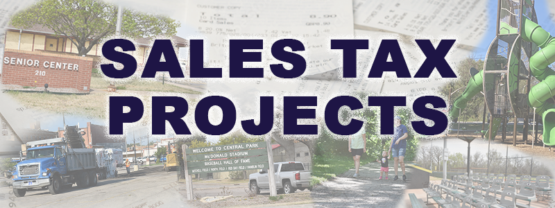 Sales Tax Projects heading