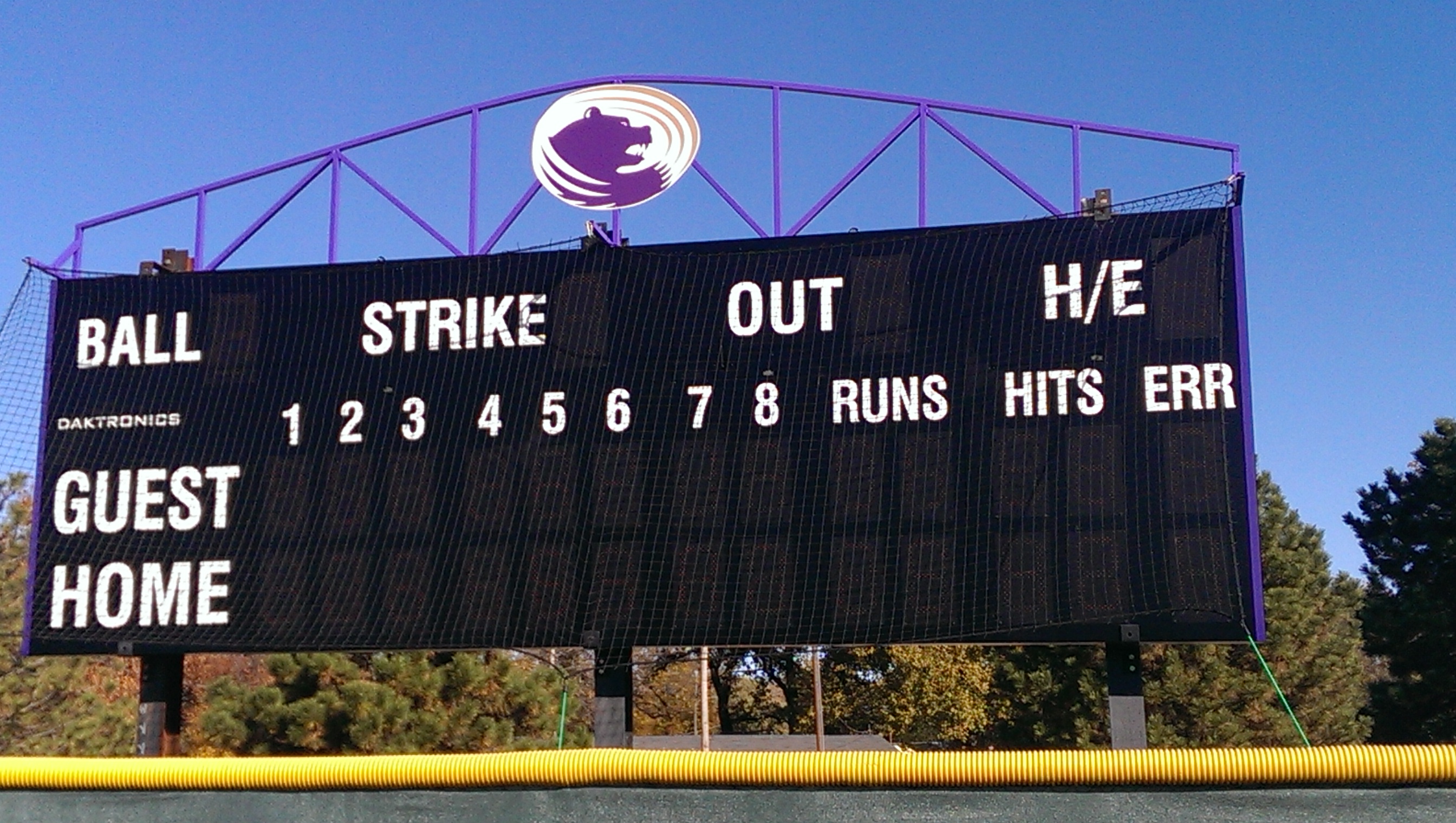North Field Scoreboard